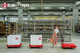 大阪本社7階に自動運転ロボット「CarriRo」ショールーム開設